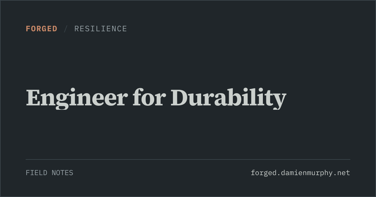 Open Graph artwork for Engineer for Durability